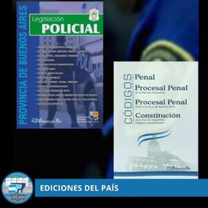PACK LEGISLACIÓN POLICIAL + CÓDIGO PENAL X 4