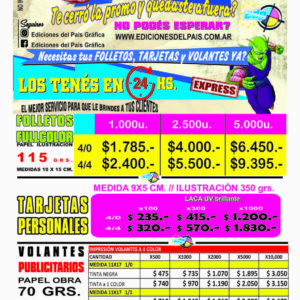 PROMO EXPRESS 24 HS